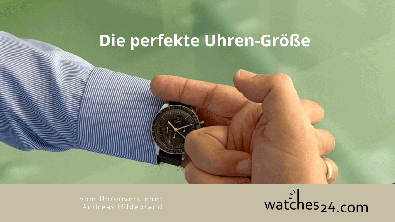 Wie groß darf eine Armbanduhr sein?