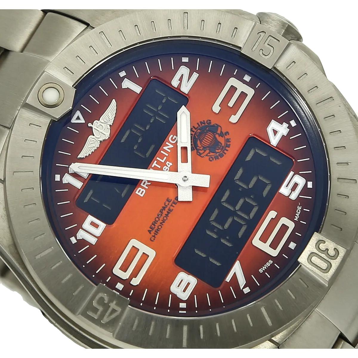 Breitling Aerospace B 70 Orbiter 3 Zifferblatt