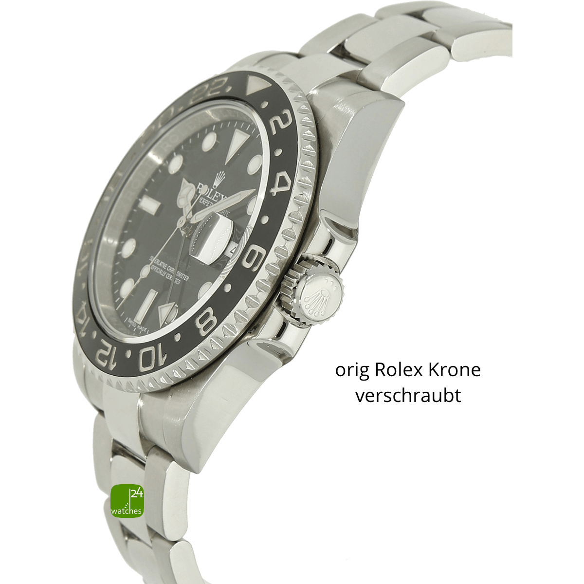 Rolex GMT Master 116710 Gehaeuse rechts