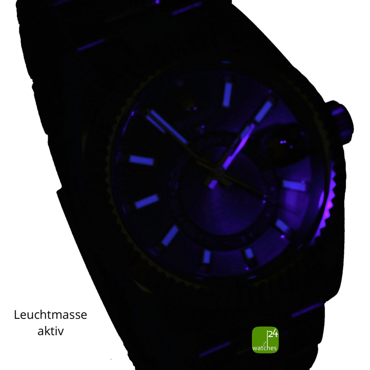 Relex Sky Dweller blue 326934 luminiert