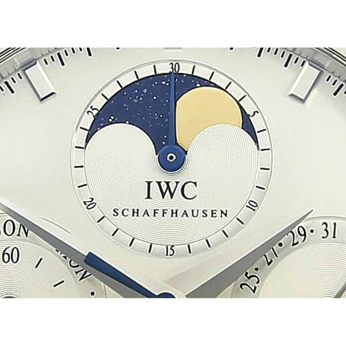 IWC Grand Complication 3770 Zifferblatt Detail