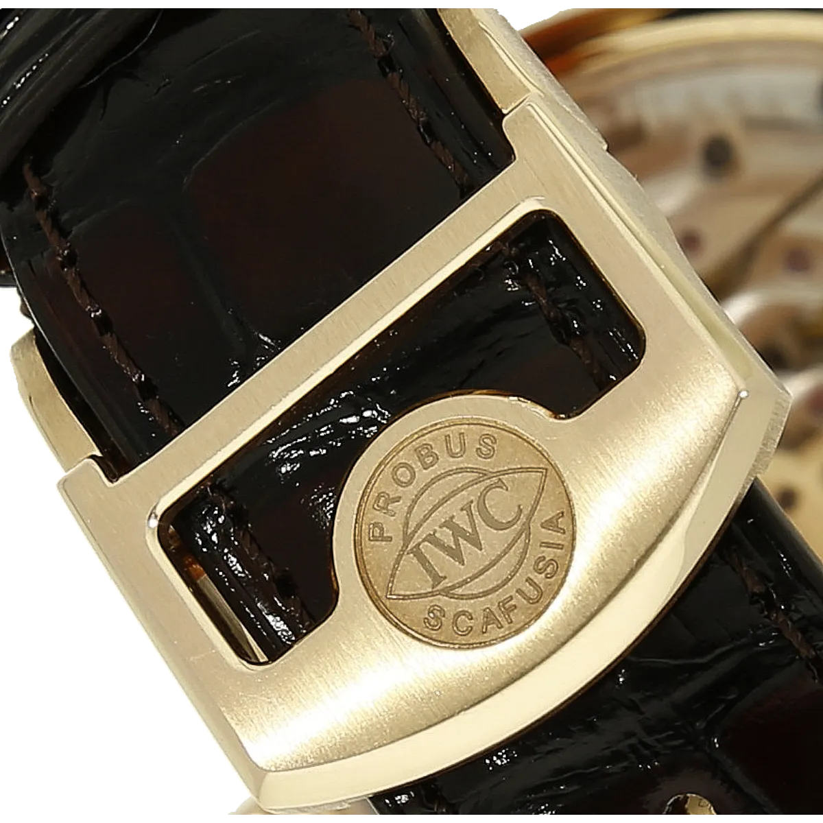 IWC Portugieser Perpetual Calendar IW503701 Schliesse detail