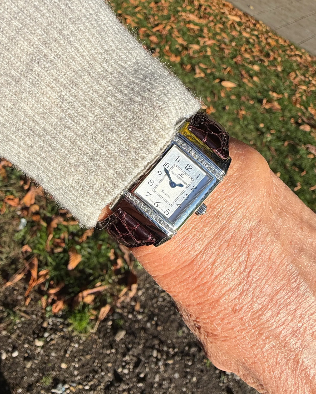 Jaeger le Coultre Reverso Lady Florale 265.8.08 full Set 2005