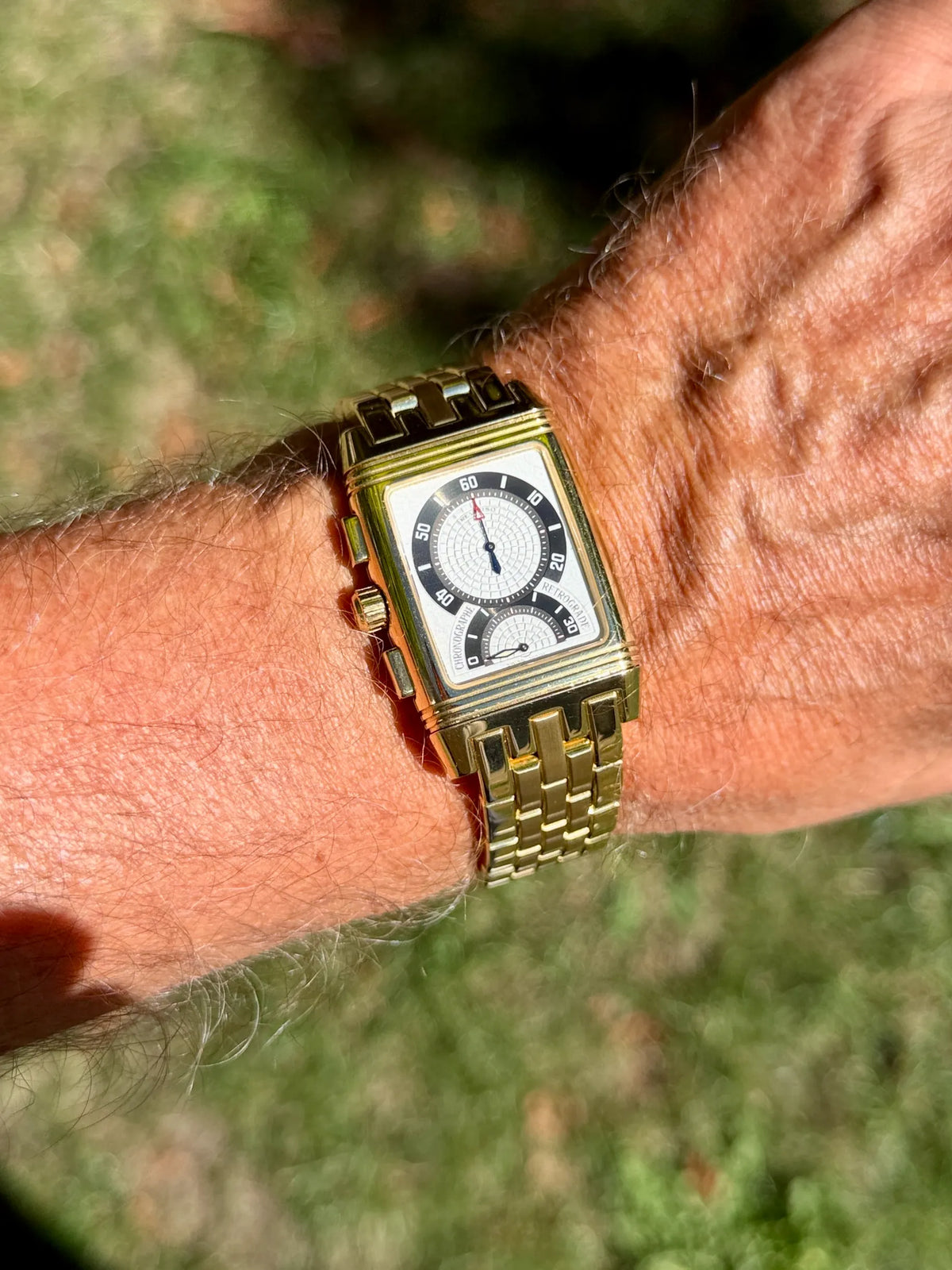 Jaeger Reverso Grand sport Chrono 295.1.59 am Arm 1