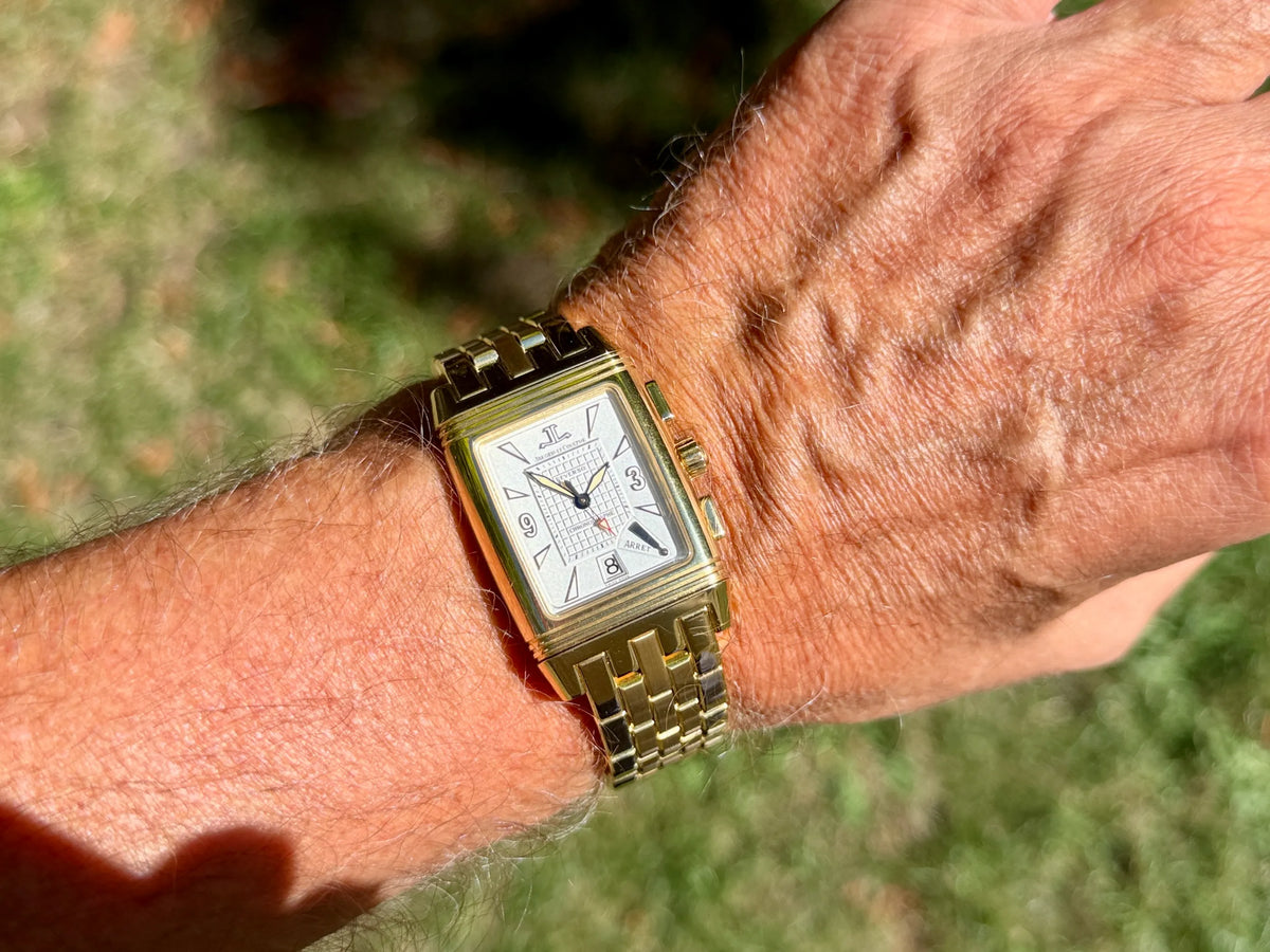 Jaeger Reverso Grand sport Chrono 295.1.59 am Arm 2