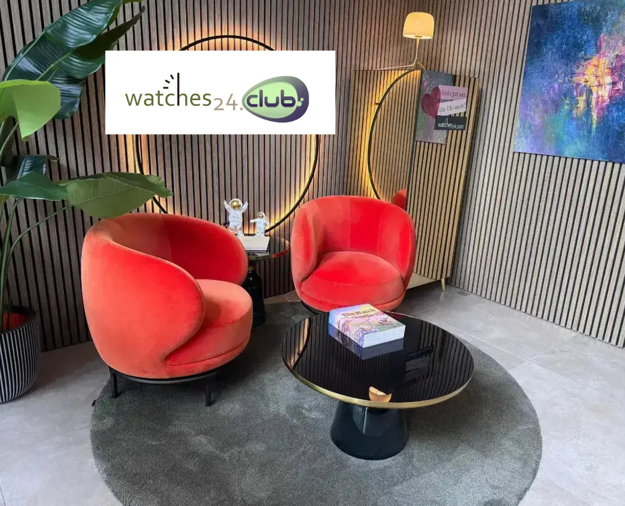 Neues Ladendesign mit watches24.CLUB Logo
