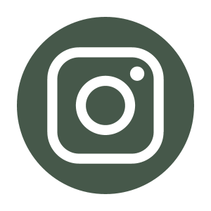 Logo Instagram auf grünem Kreis