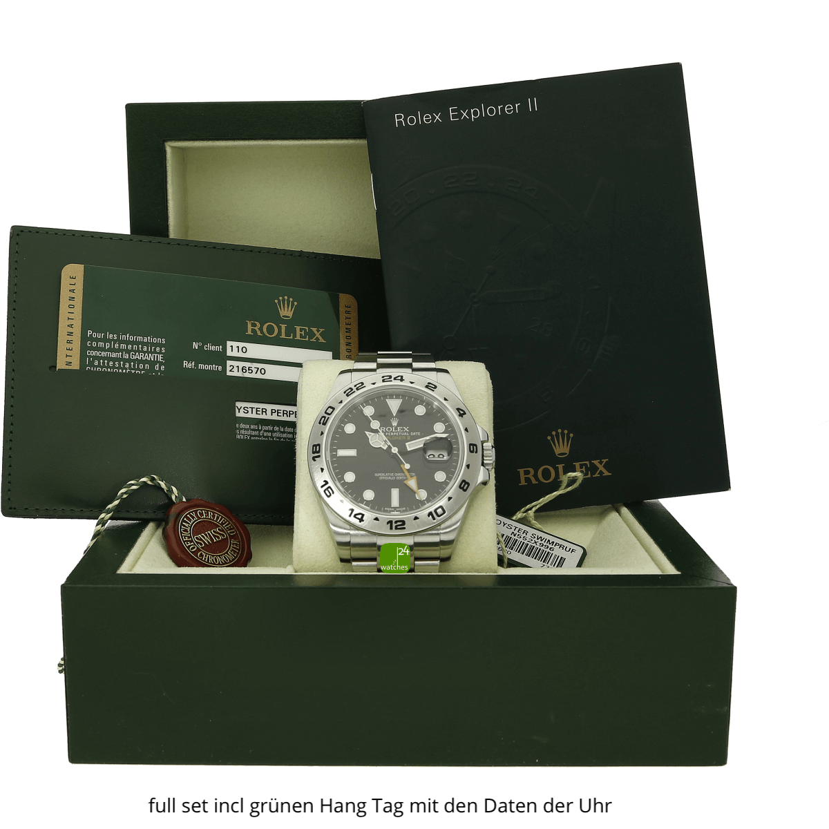 Rolex Explorer II 42 mm - full Set Dez 2011