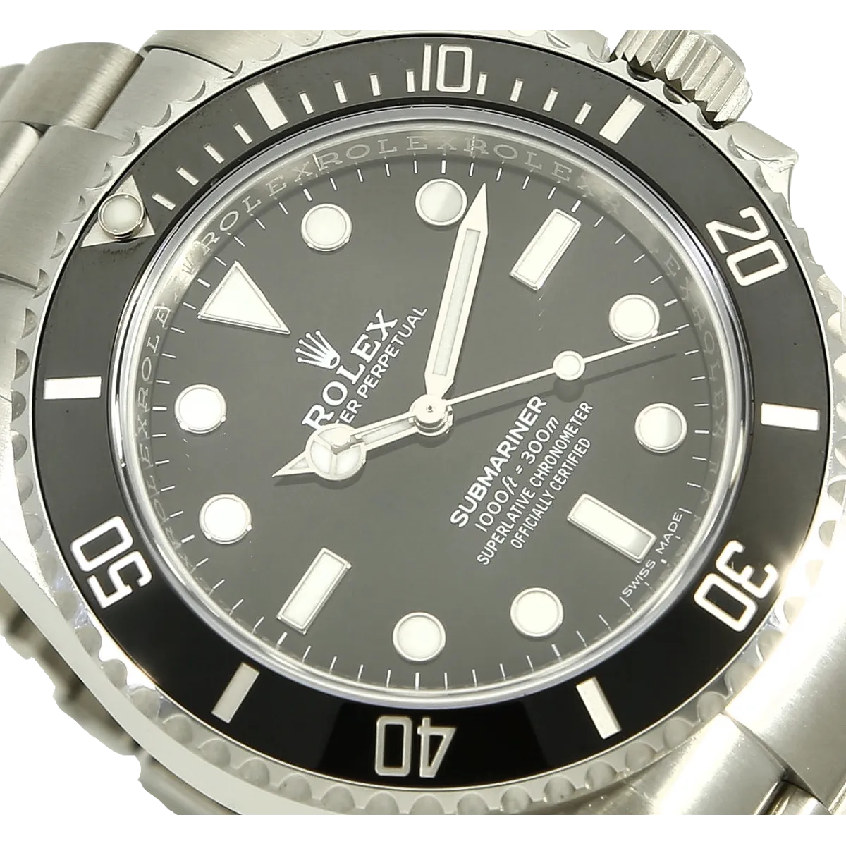 Rolex Submariner no Date 114060 Zifferblatt
