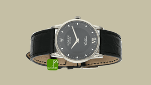 rolex-cellini-liegend-vor-braunem-hintergrund