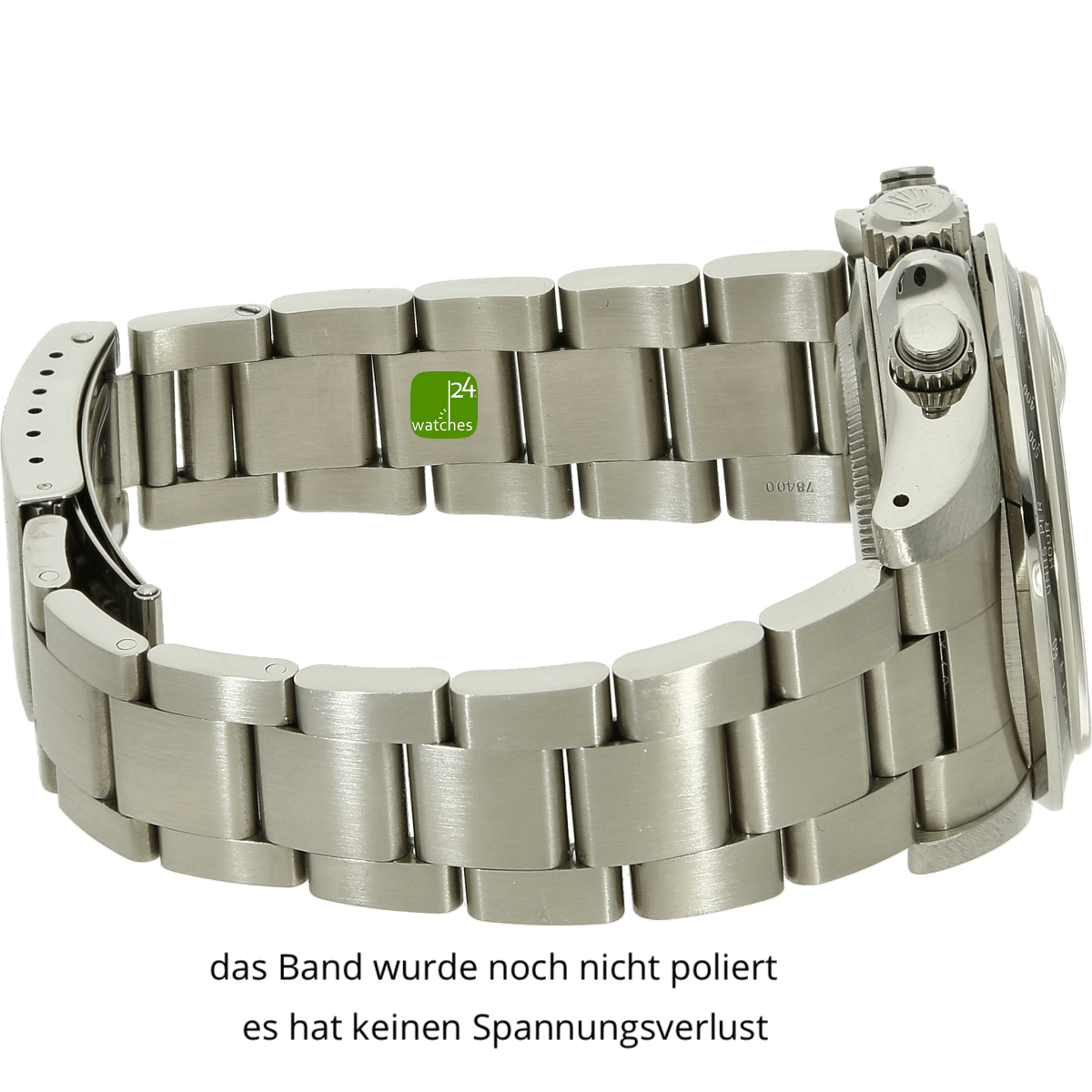 Tudor Oysterdate Panda Emaille Armband rechts