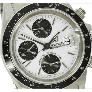 Tudor small Block Chrono OyserDate white Dial