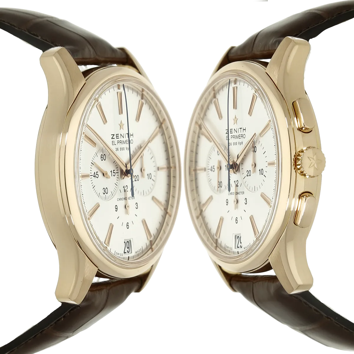 Zenith el Primero Captain Rotgold Gehaeuse 3 9