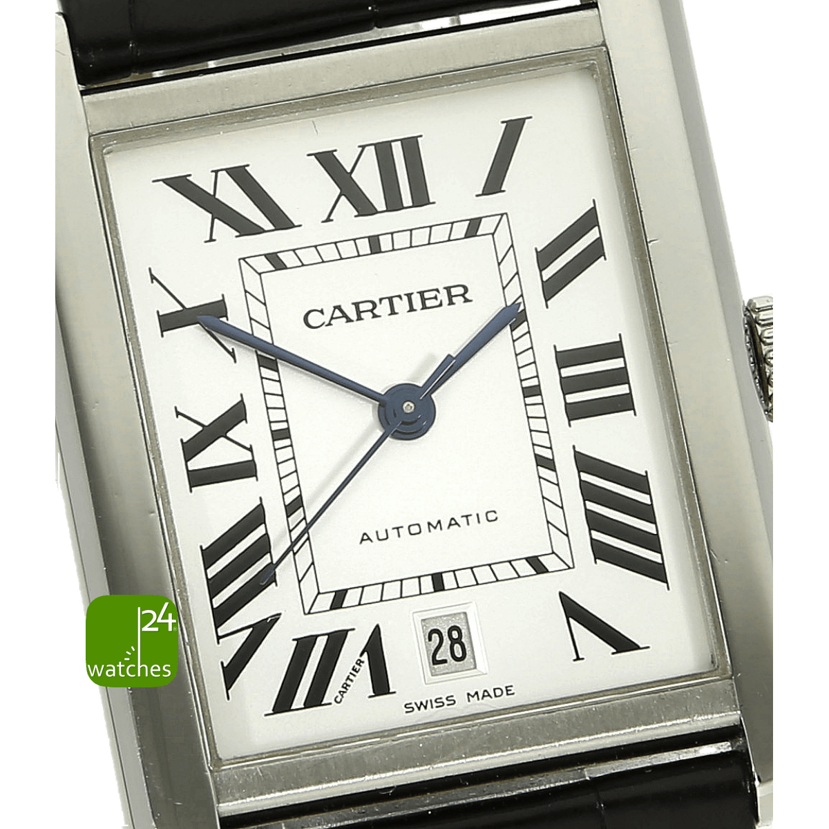 cartier Tank Solo 3515 XL Zifferblatt