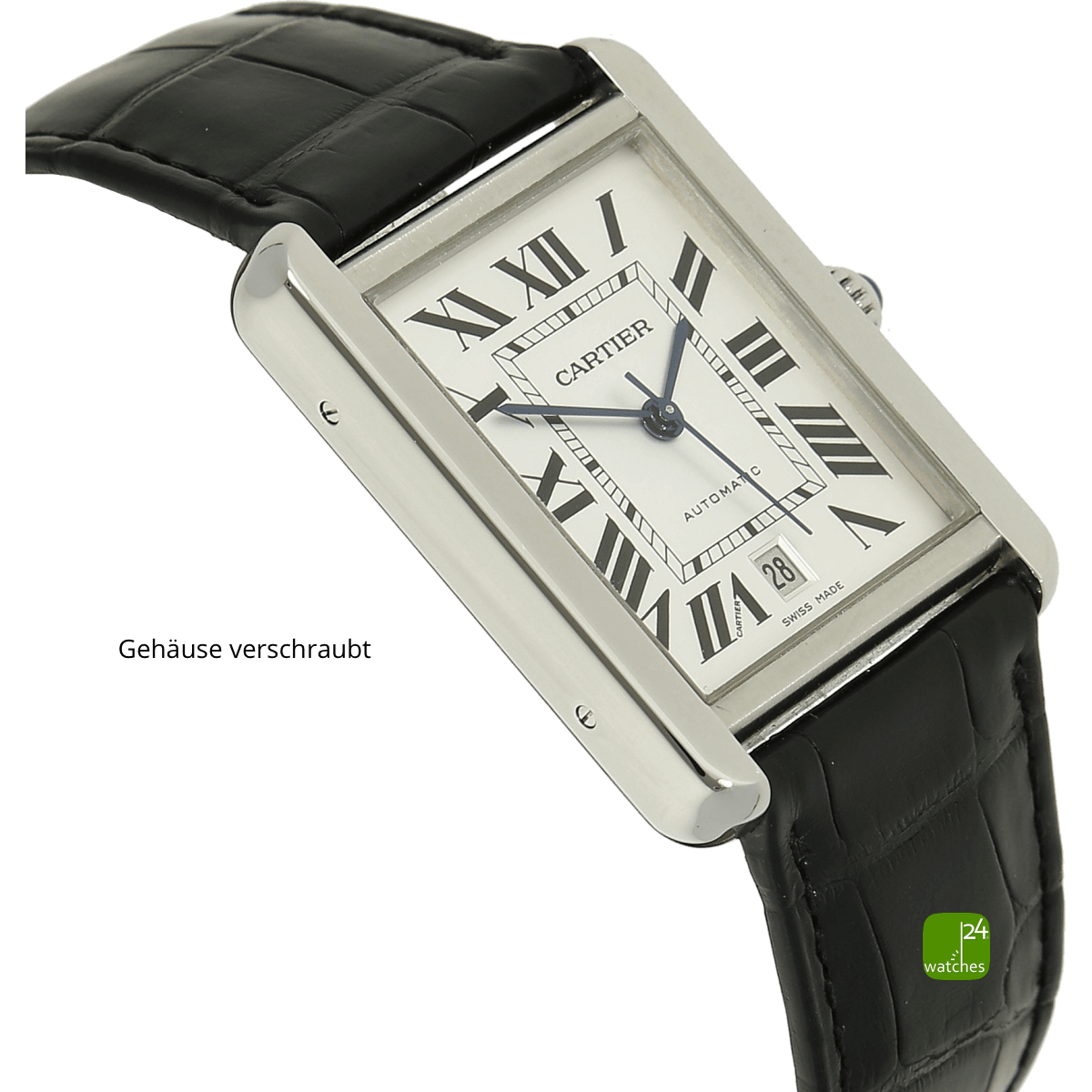 cartier Tank Solo 3515 XL Gehaeuse links
