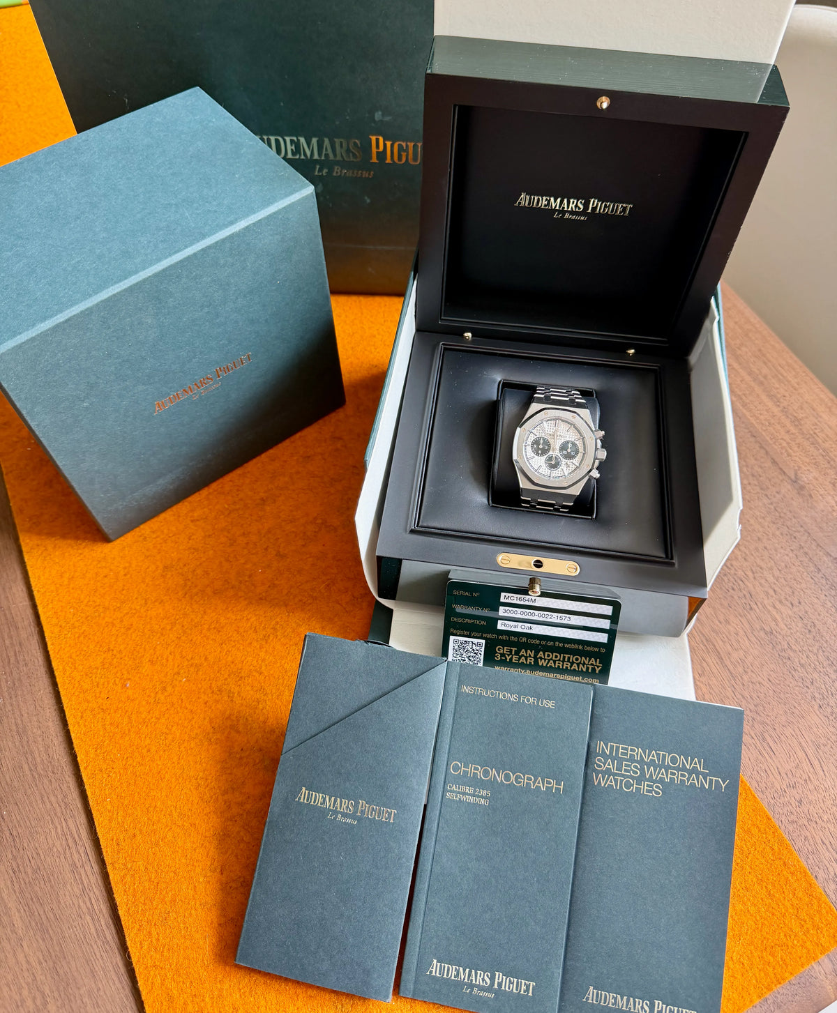 AP Royal Oak Chrono 26331ST mit Papieren