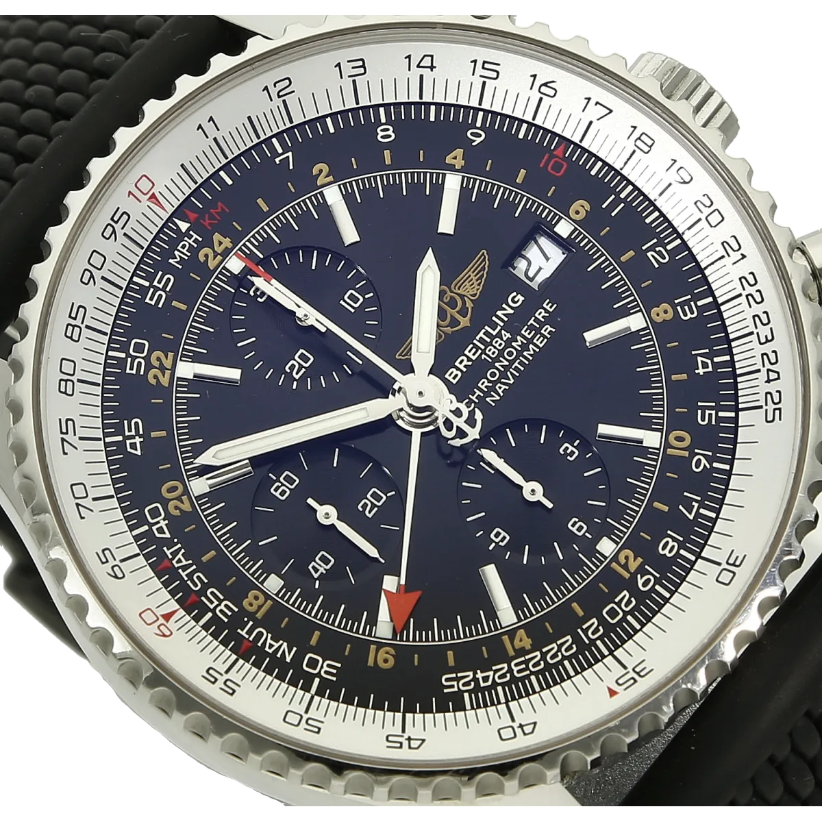 Breitling Navitimer Wold 46 A 24322 Zifferblatt