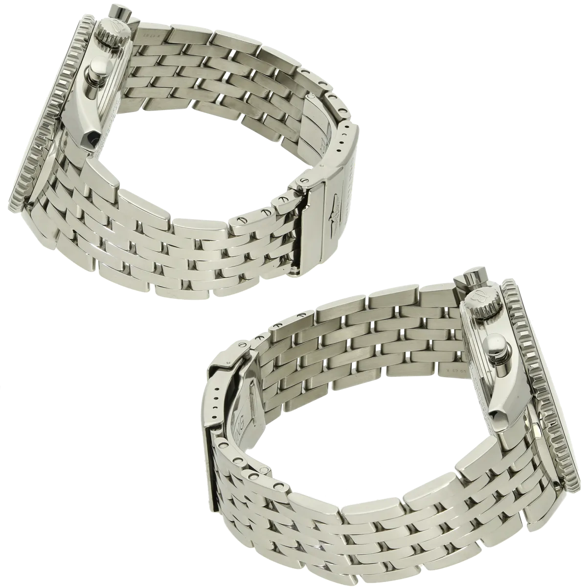 Breitling Navitimer World A24322 Pilot
Armband links rechts
