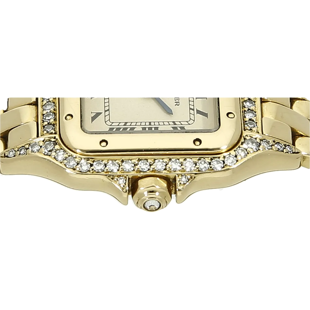 Cartier Panthere 866919 Dia Lady Detail Krone