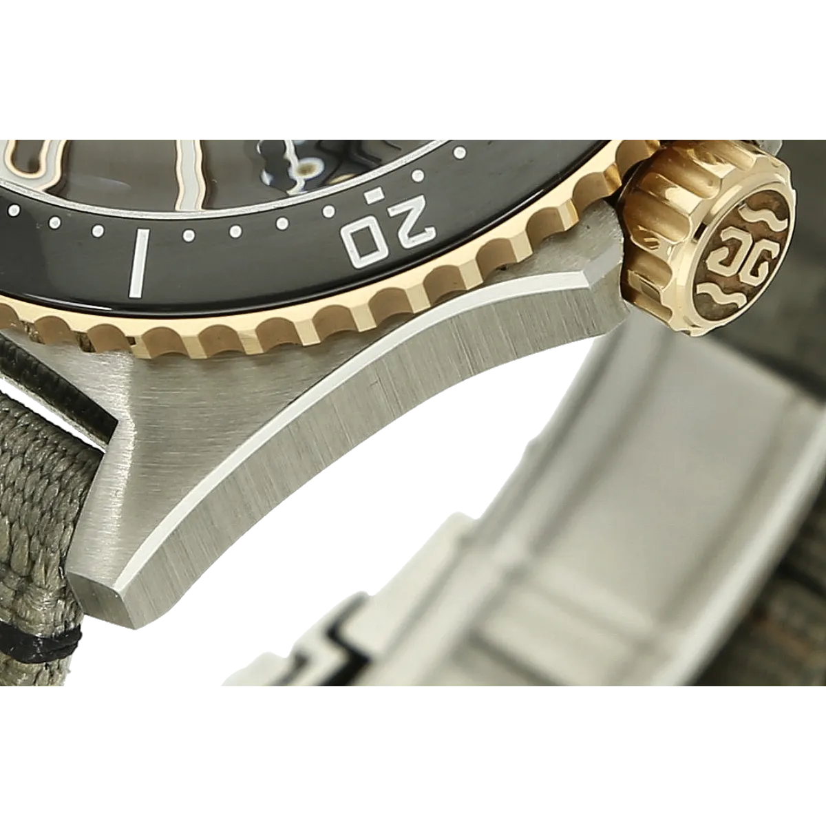 Glashütte Original Sea Q Grossdatum Stahl Rotgold