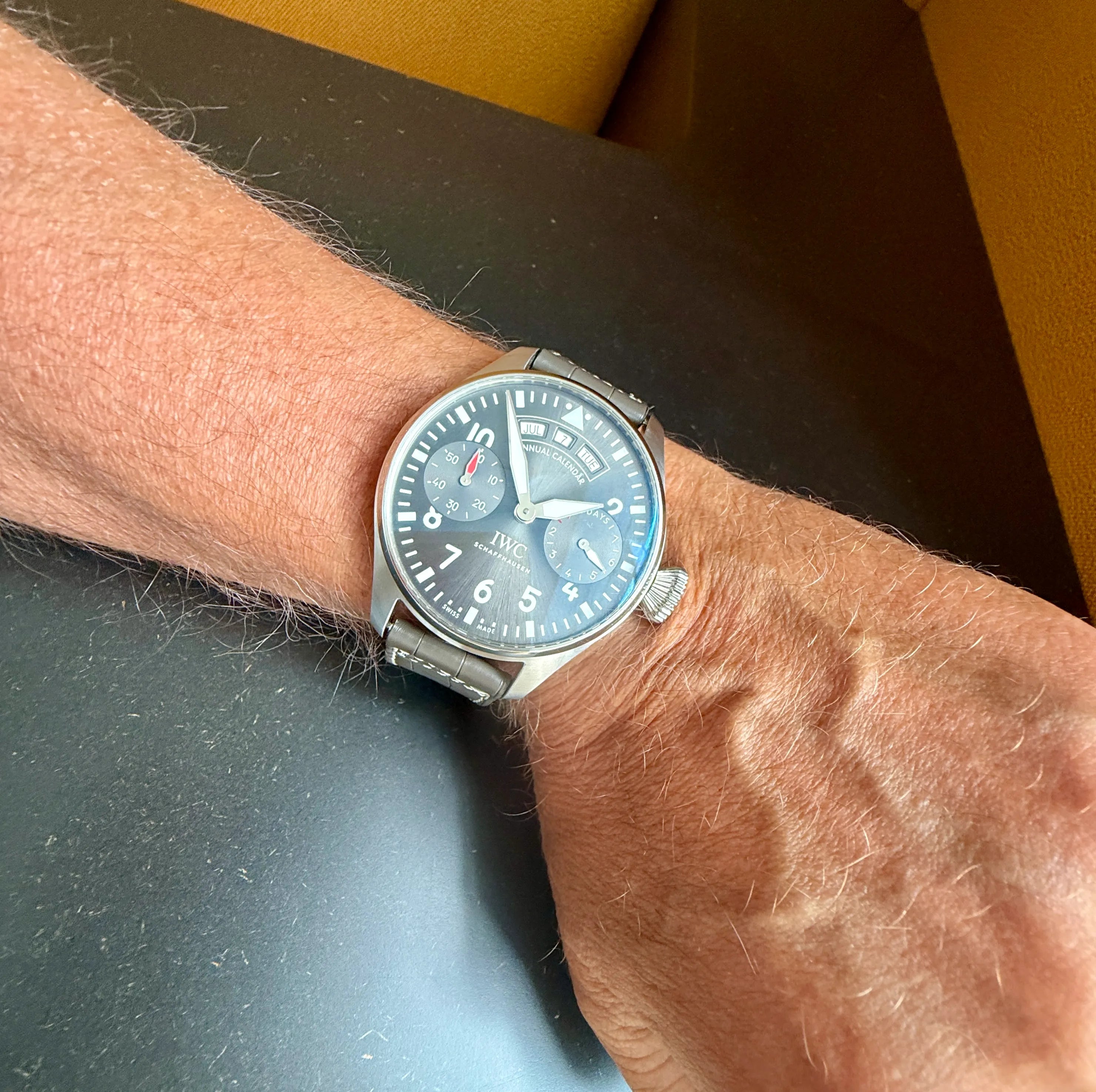 IWC Big Pilot 502702 am Arm 2