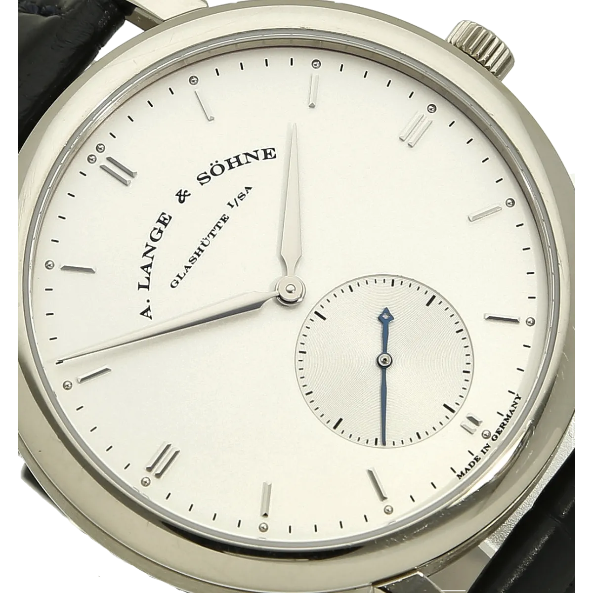 Lange grosse Saxonia automatik Zifferblatt
