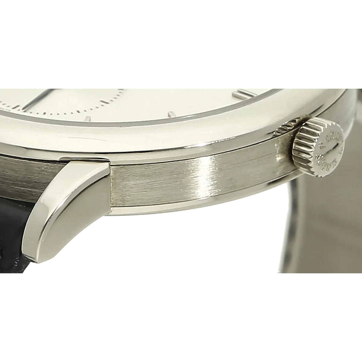Lange grosse Saxonia automatik Gehaeuse detail