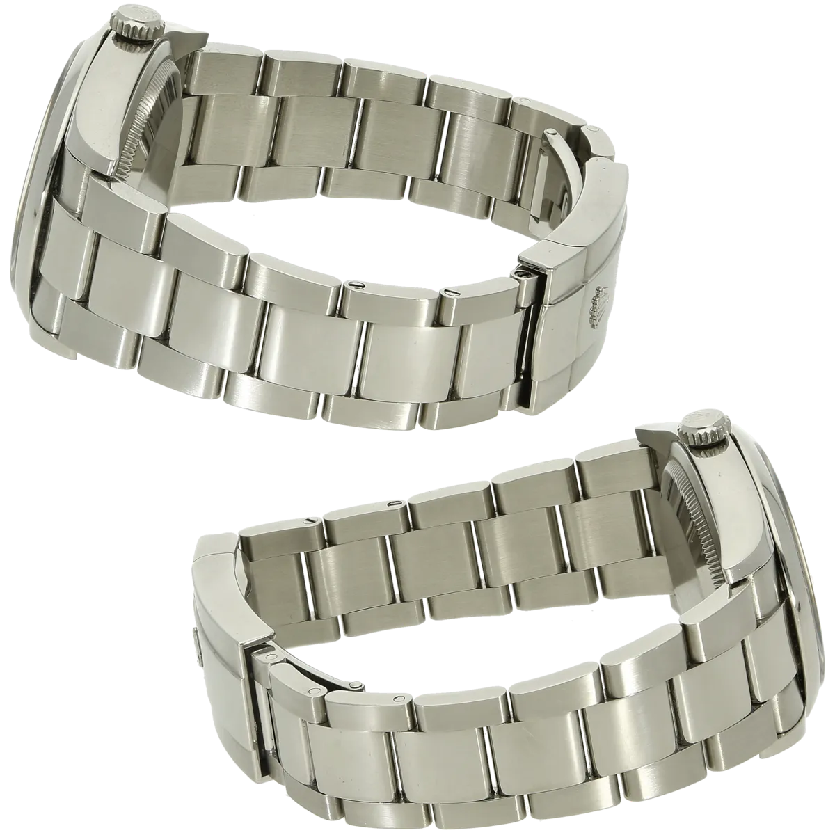 Rolex Datejust 36 Motif Blatt Full Set Stahlband rechts und links