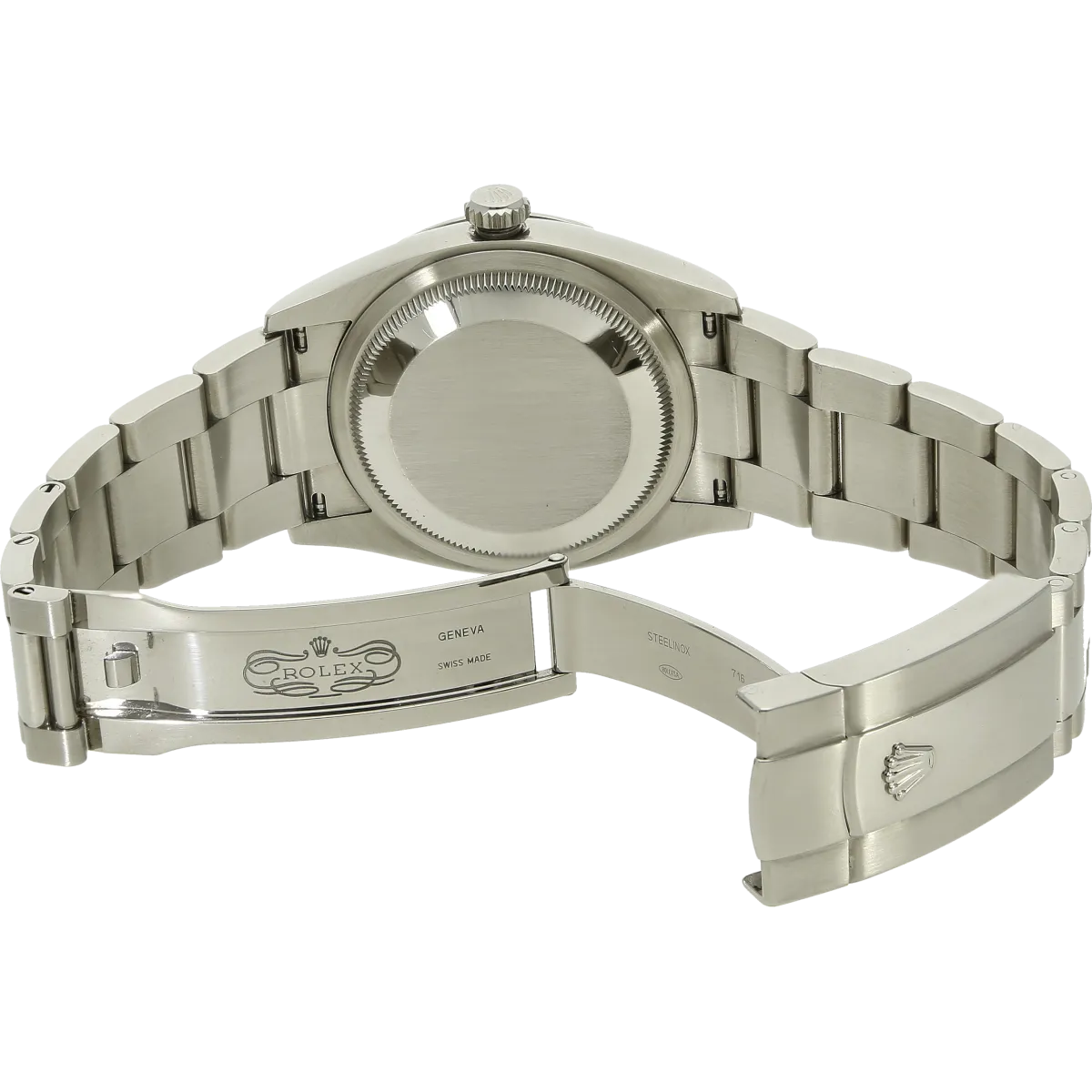 Rolex Datejust 36 Motif Blatt Full Set offene Schließe mit Boden