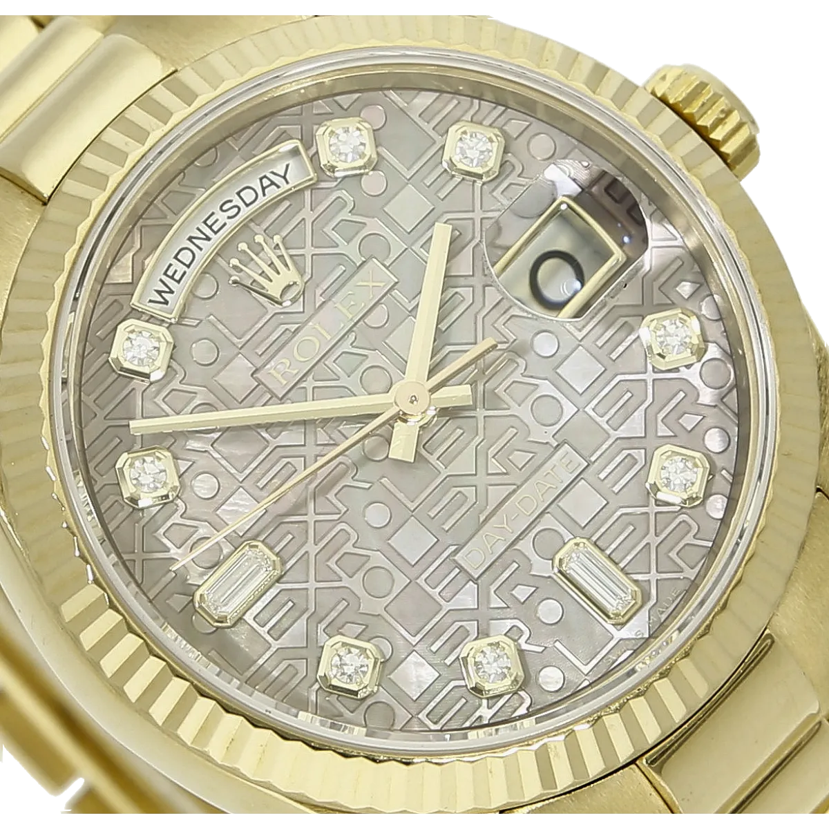 Rolex Day Date MOP Dia Zifferblatt