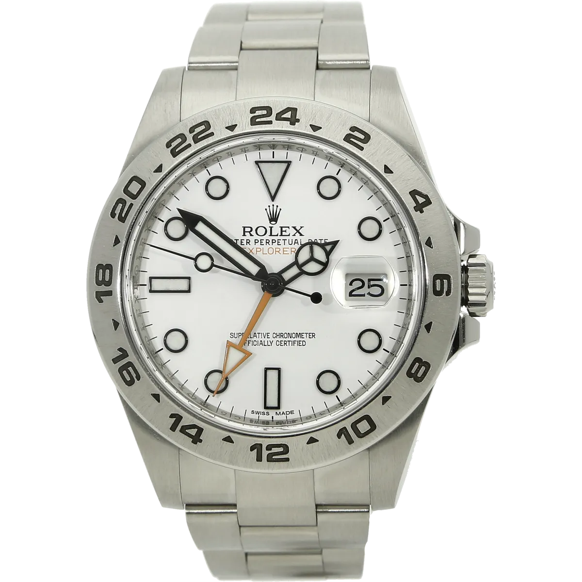 Rolex Explorer II 216570 polar stehend
