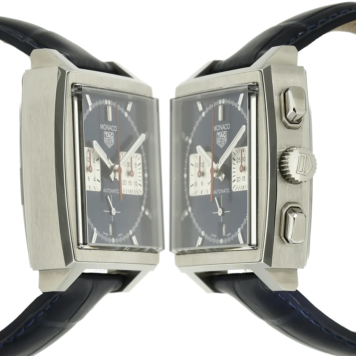 TAG Heuer Monaco Cal 02 Gehaeuse links rechts