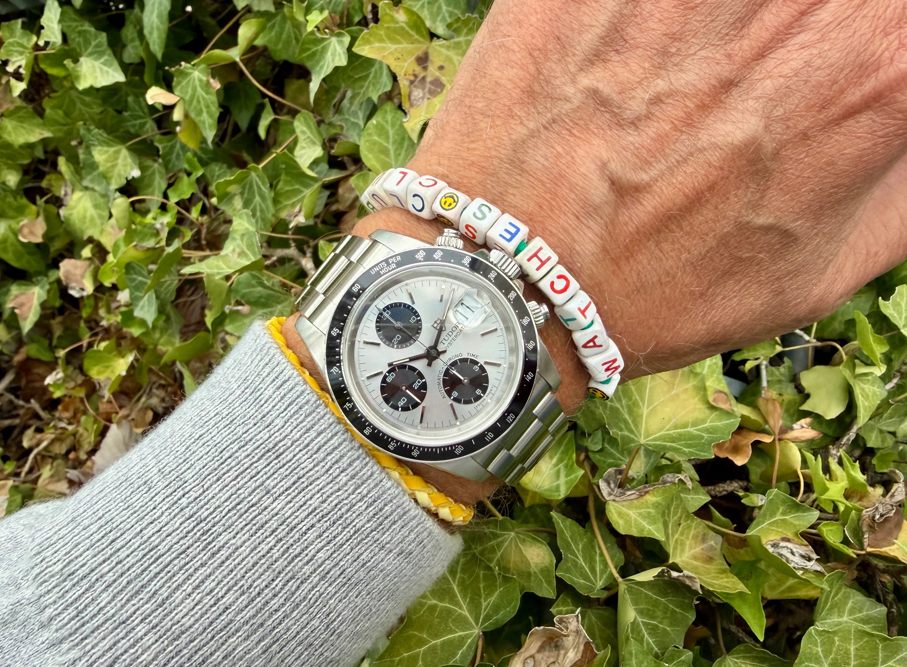 Tudor Chrono 79260 Oysterdate am Arm