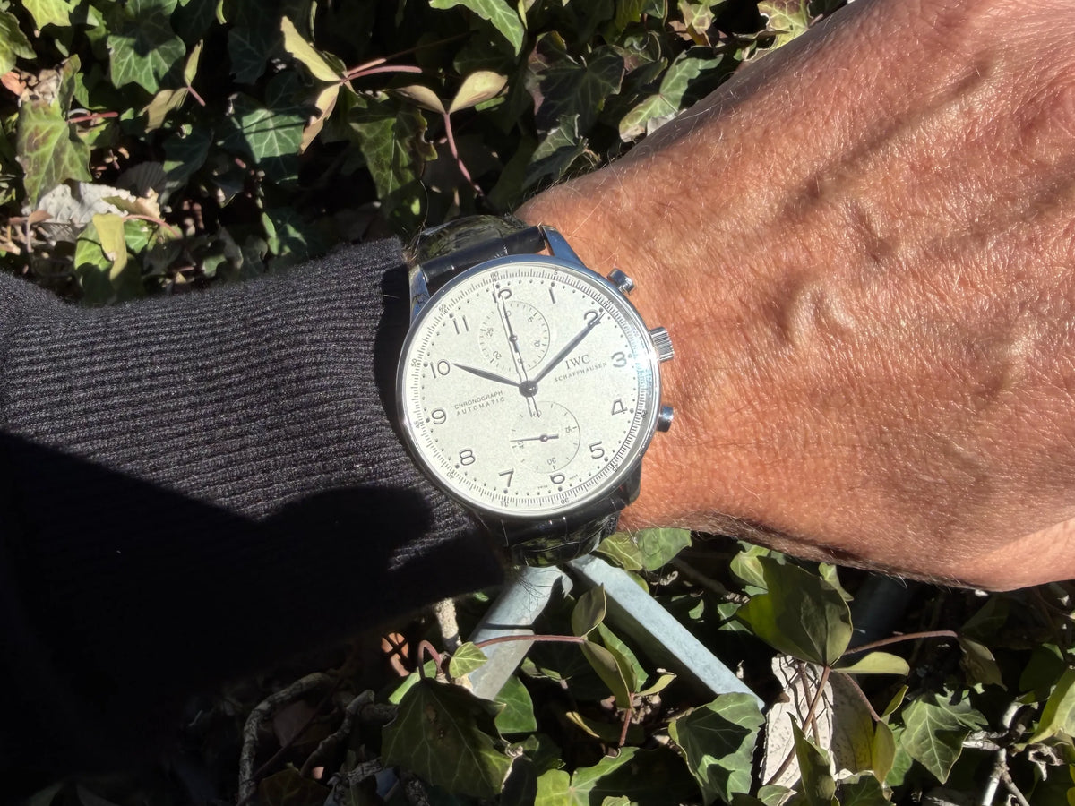 IWC Portugieser Chrono 371417 am Arm