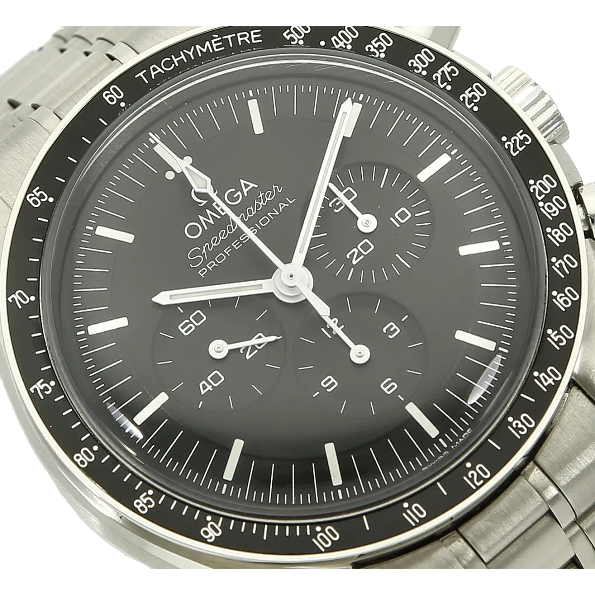 Omega Moonwatch co Axial Zifferblatt