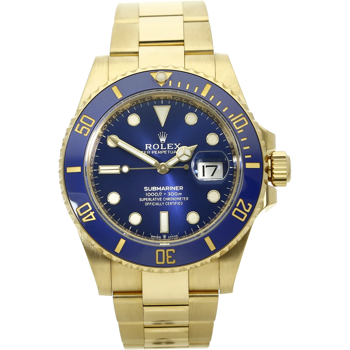 Rolex Submariner 126618LB stehend