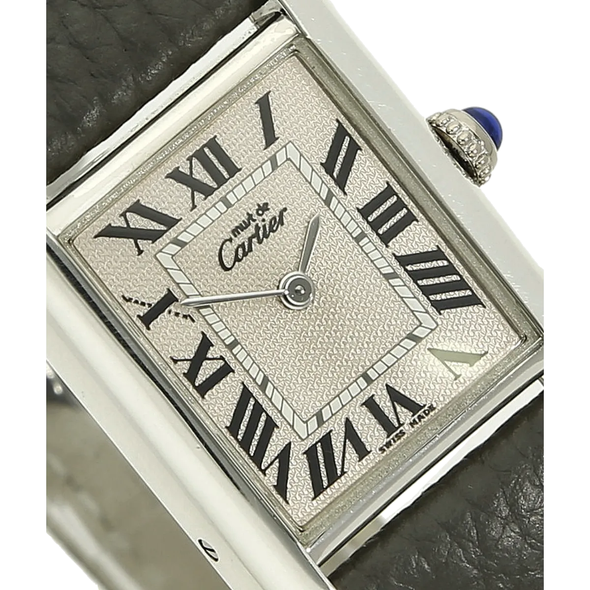 Cartier Tank 2416 SM pink Zifferblatt