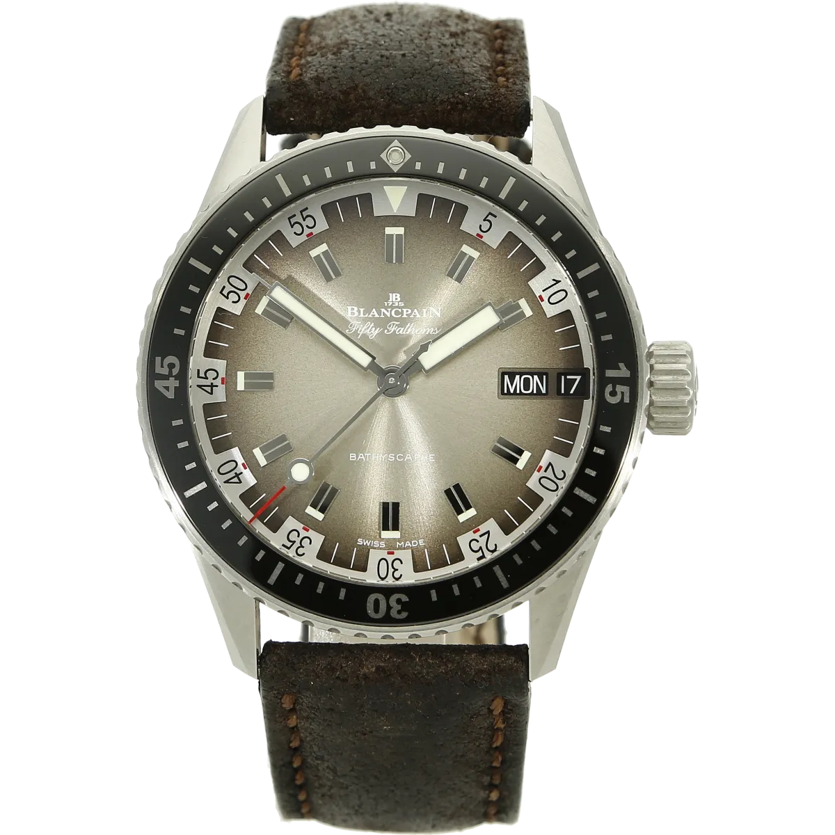 Blancpain Fifty Fathoms Bathyscape Day Date stehend 2