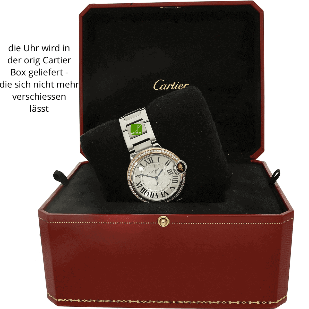 Cartier WE902081 Ballon Bleu in der Box