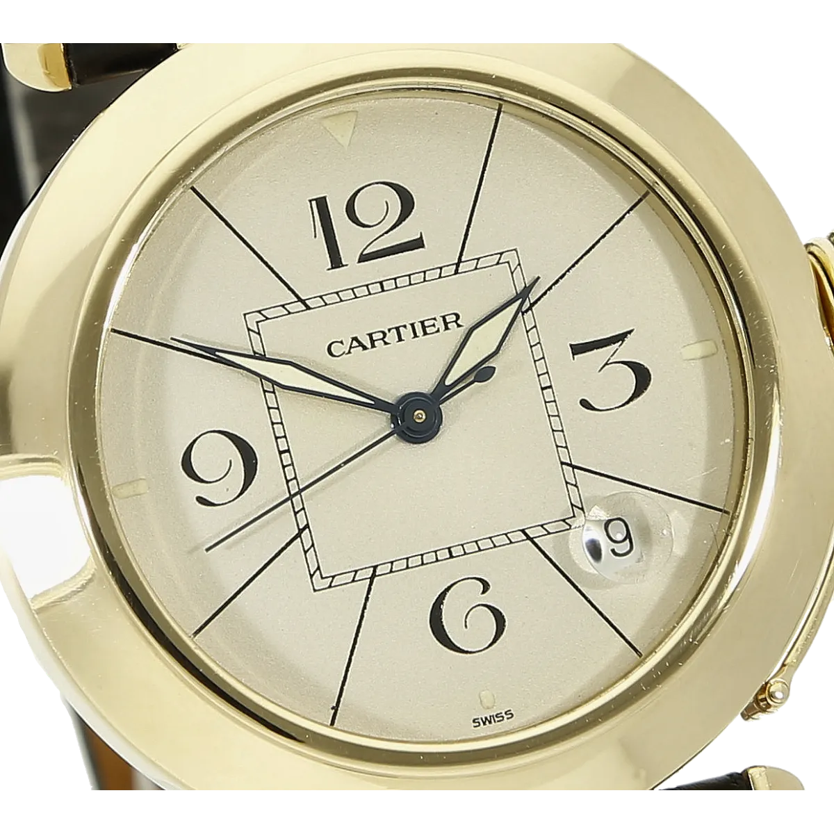 Cartier Pasha 820901 Gold Zifferblatt