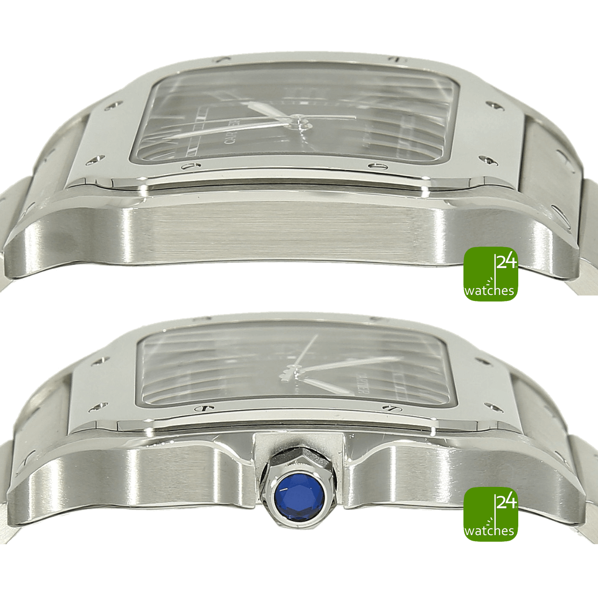 Cartier Santos XL gruen 4072 Gehaeuse 3 9
