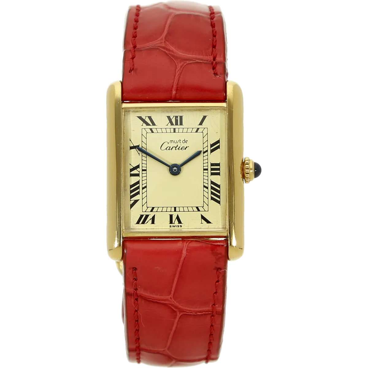 Cartier Tank must SM 1615 stehend