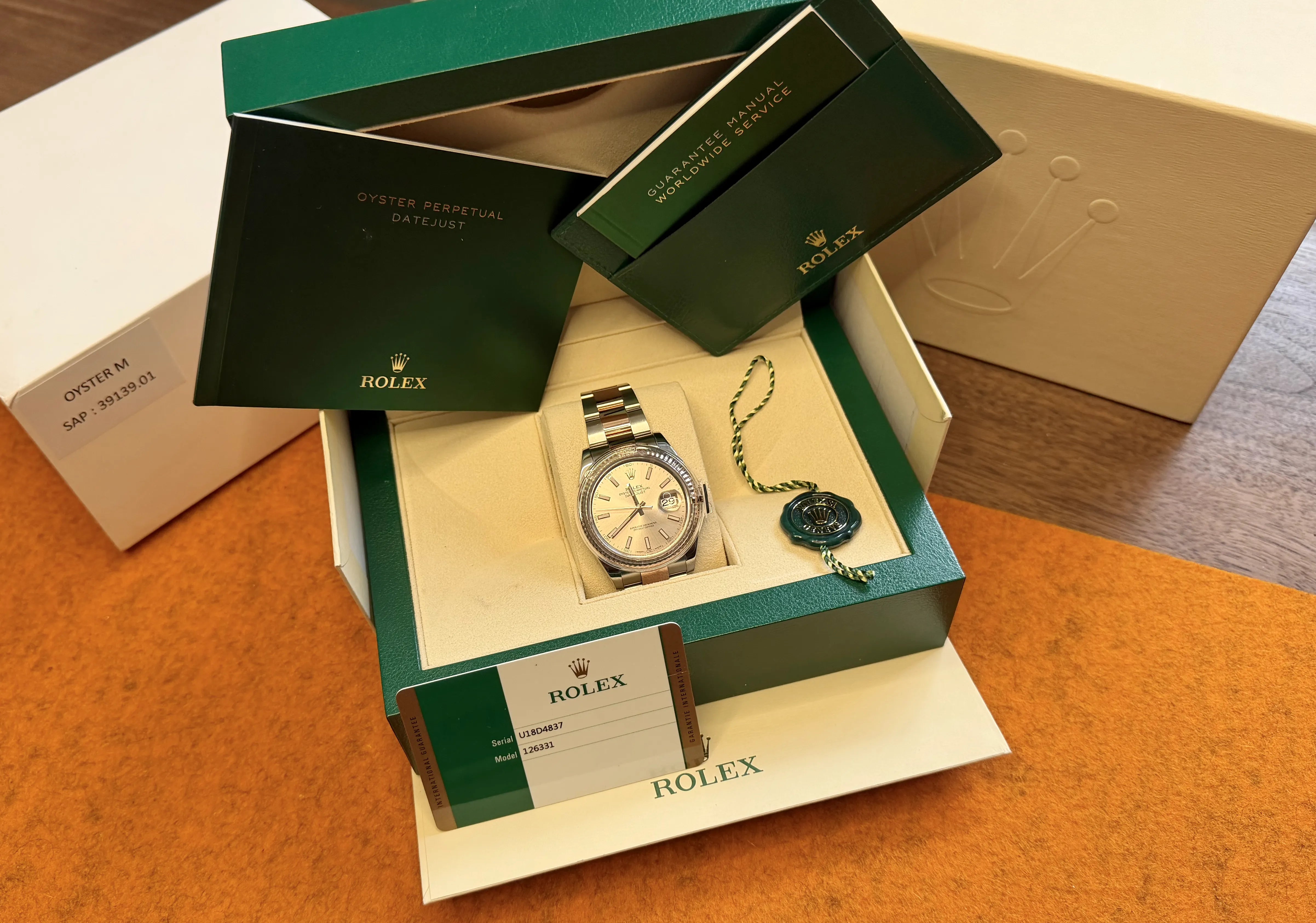 Rolex Datejust 41 126331 mit Papieren