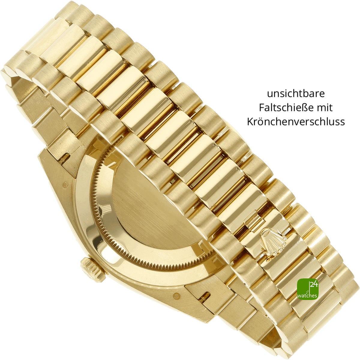 Rolex Day Date 40 Schliesse zu