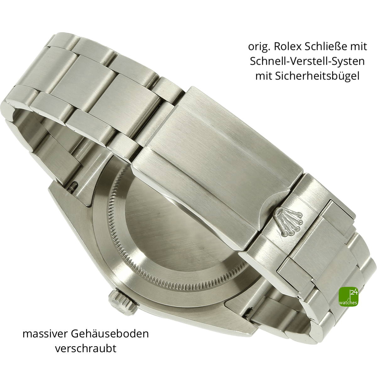 rolex Exlorer 1 214270 schliesse zu
