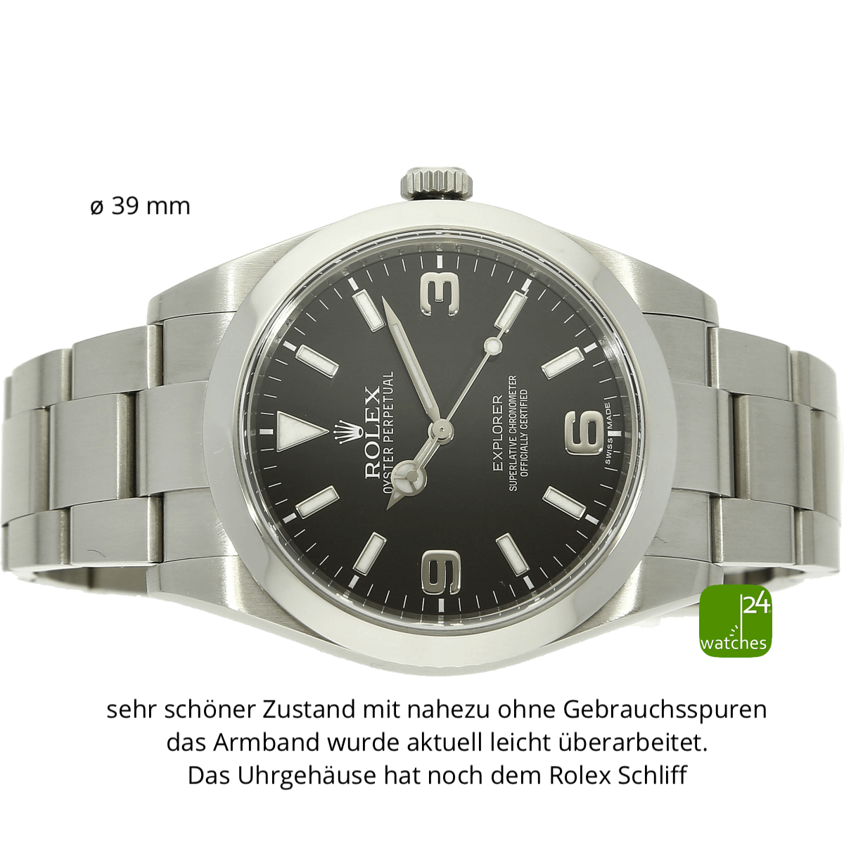 rolex Exlorer 1 214270 liegend