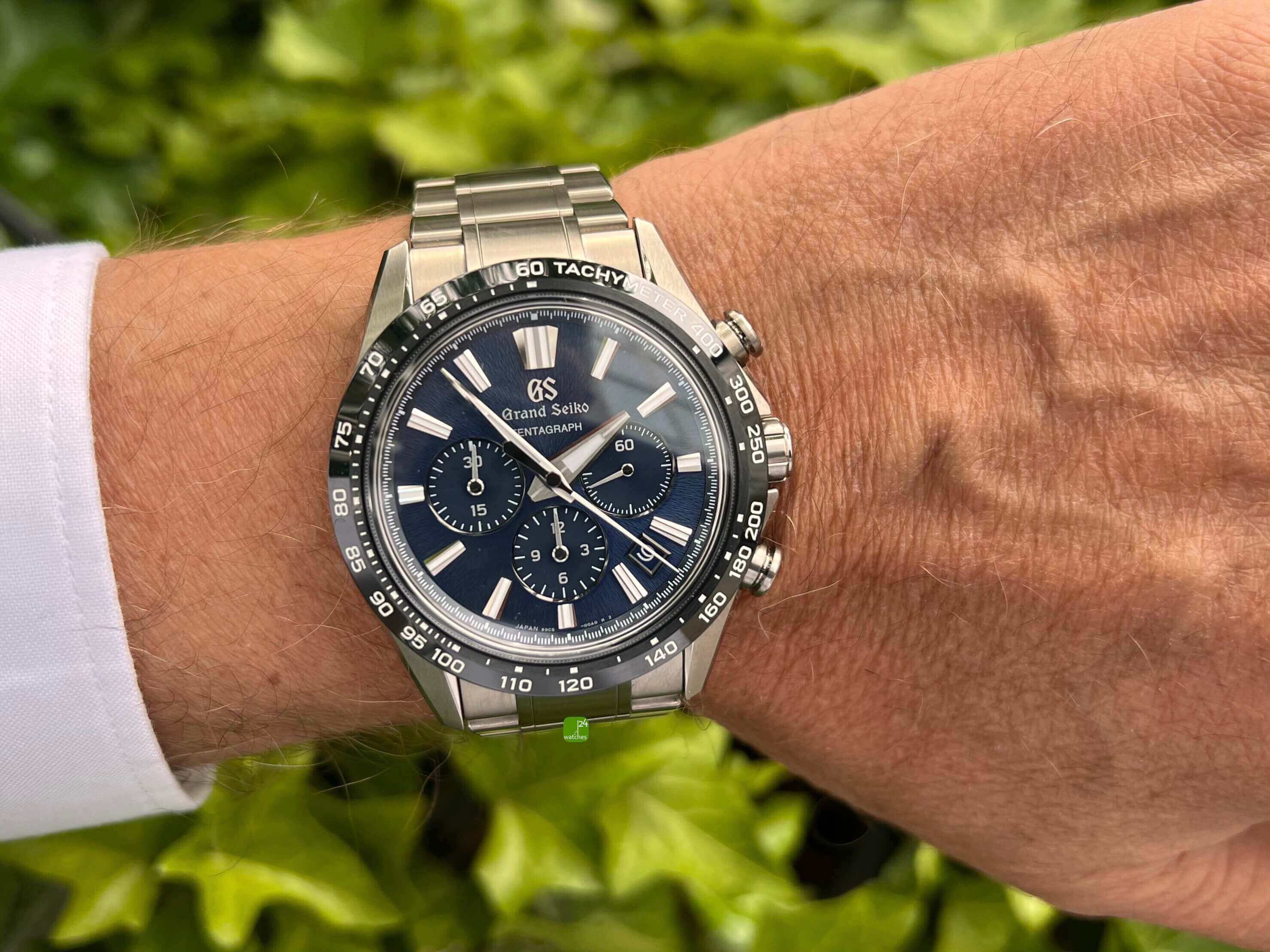 Grand Seiko Tentagraph SLGC001 am Arm