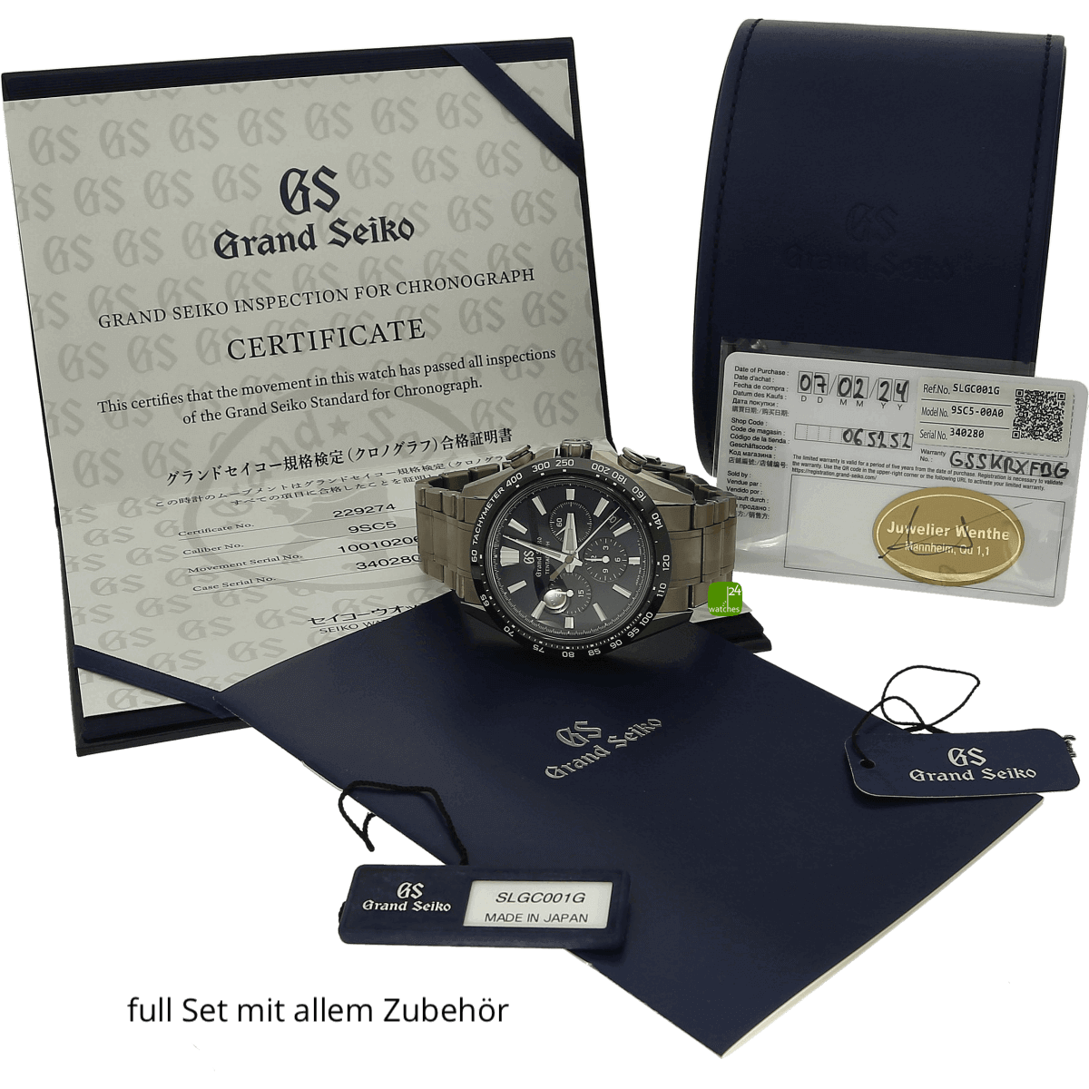 Grand Seiko Tentagraph SLGC001 mit Papieren