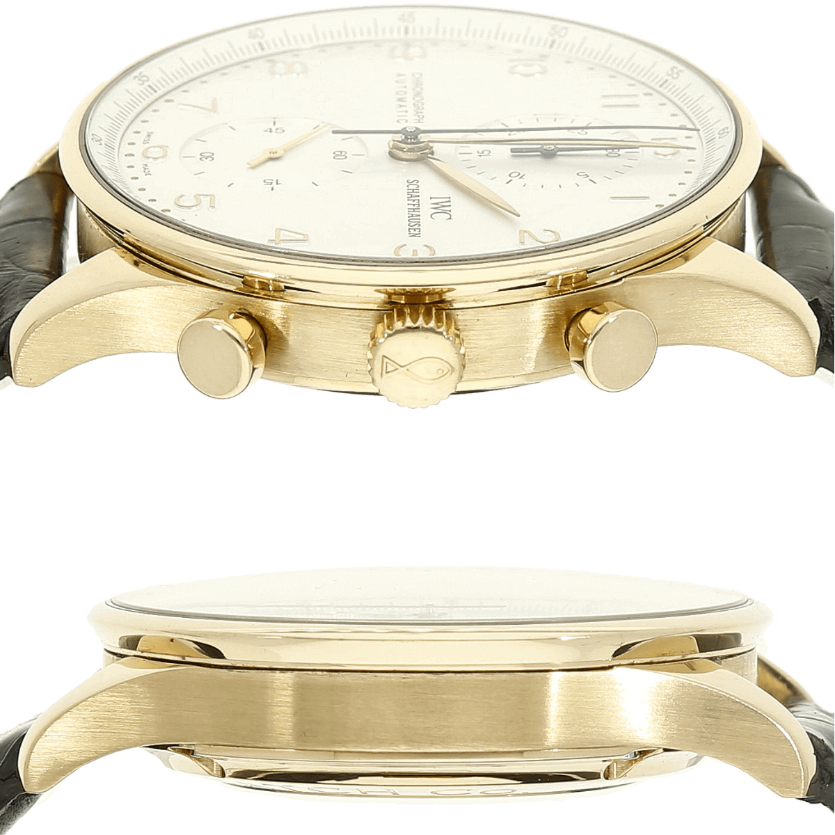 IWC Portugieser Rotgold 3714-002 Gehaeuse links rechts
