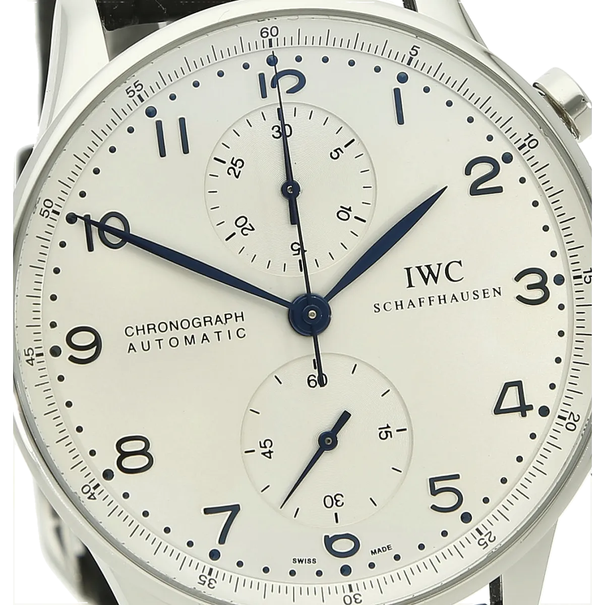 IWC Portugieser Chrono IW 381417 Zifferblatt